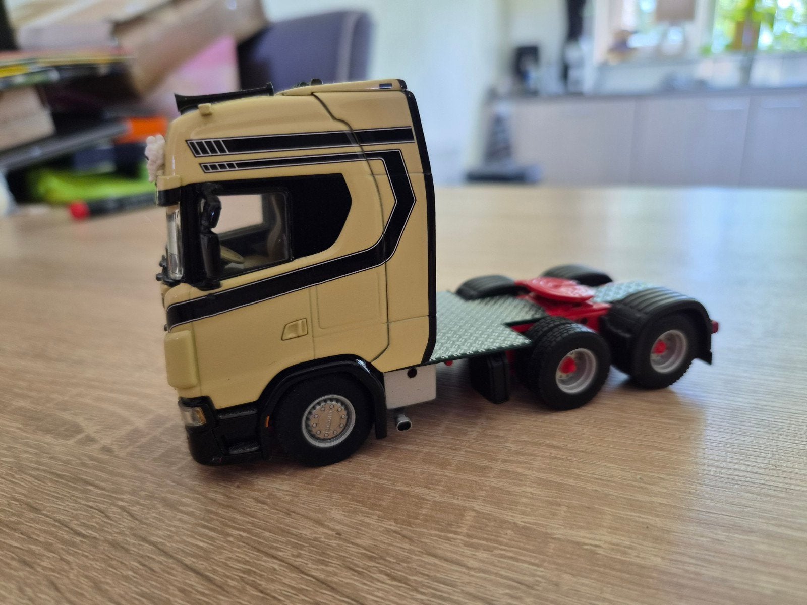 Scania, Hobby en Vrije tijd, Modelauto's | 1:50, Tekno, Zo goed als nieuw, Tekno, Bus of Vrachtwagen