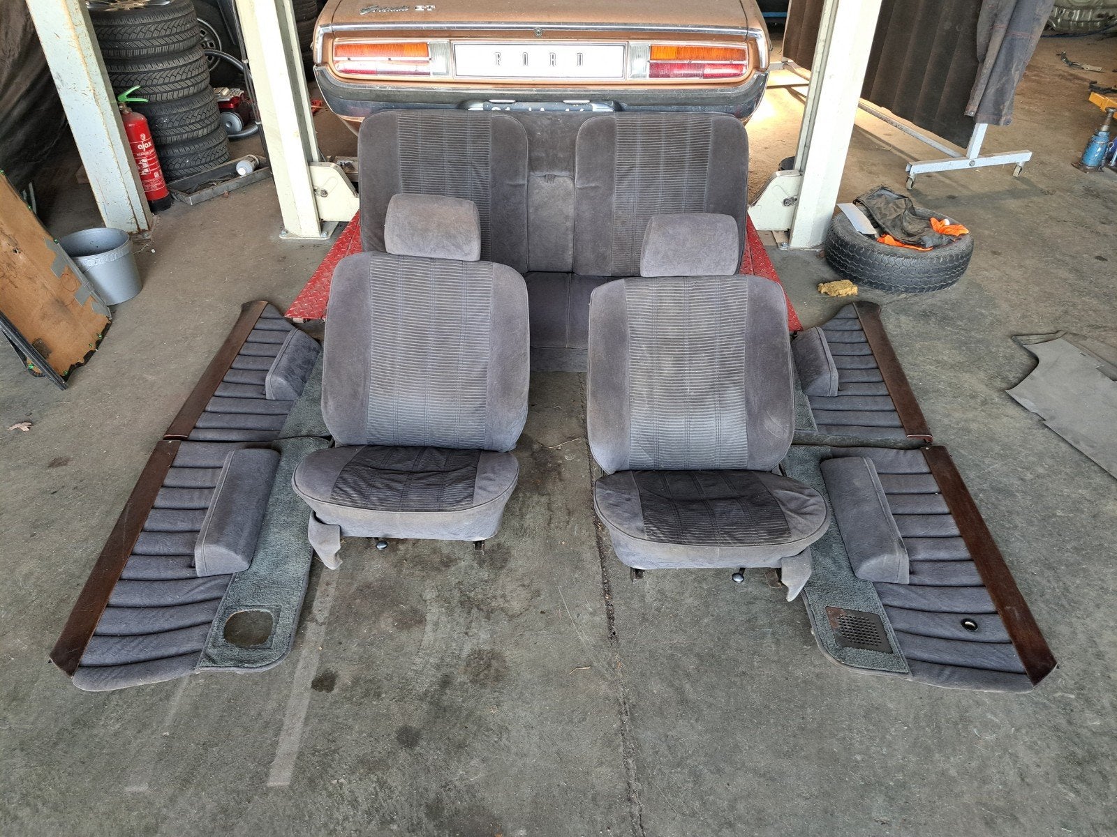 Ford Granada mk2 sedan Ghia interieur ook mk1, Ophalen, Gebruikt, Ford
