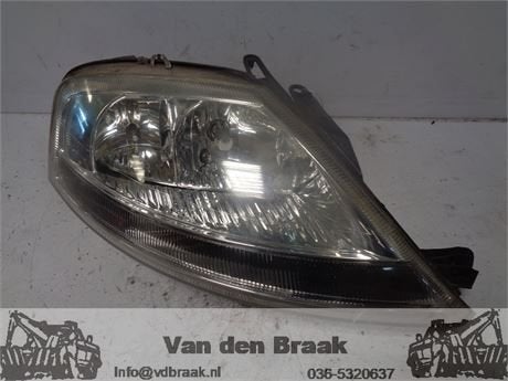Citroen C3 2002-2010 Koplamp rechts, Gebruikt, Herkomst onderdeel bekend, -, Ophalen of Verzenden