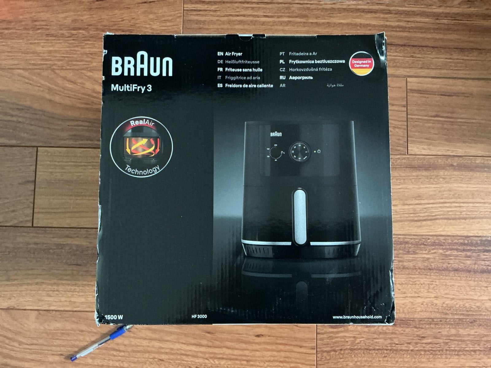 Braun MultiFry 3 Airfryer - Nieuw in doos, Ophalen of Verzenden, Nieuw, Airfryer, 1000 t/m 1499 gram