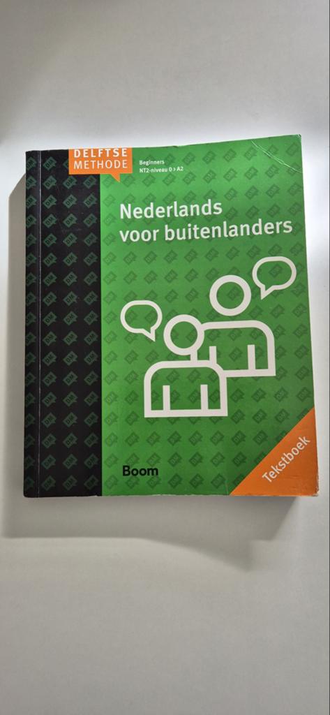 Delftse Methode: Nederlands voor buitenlanders nt2  (A1-A2), Ophalen of Verzenden, Alpha, Zo goed als nieuw, Overige niveaus