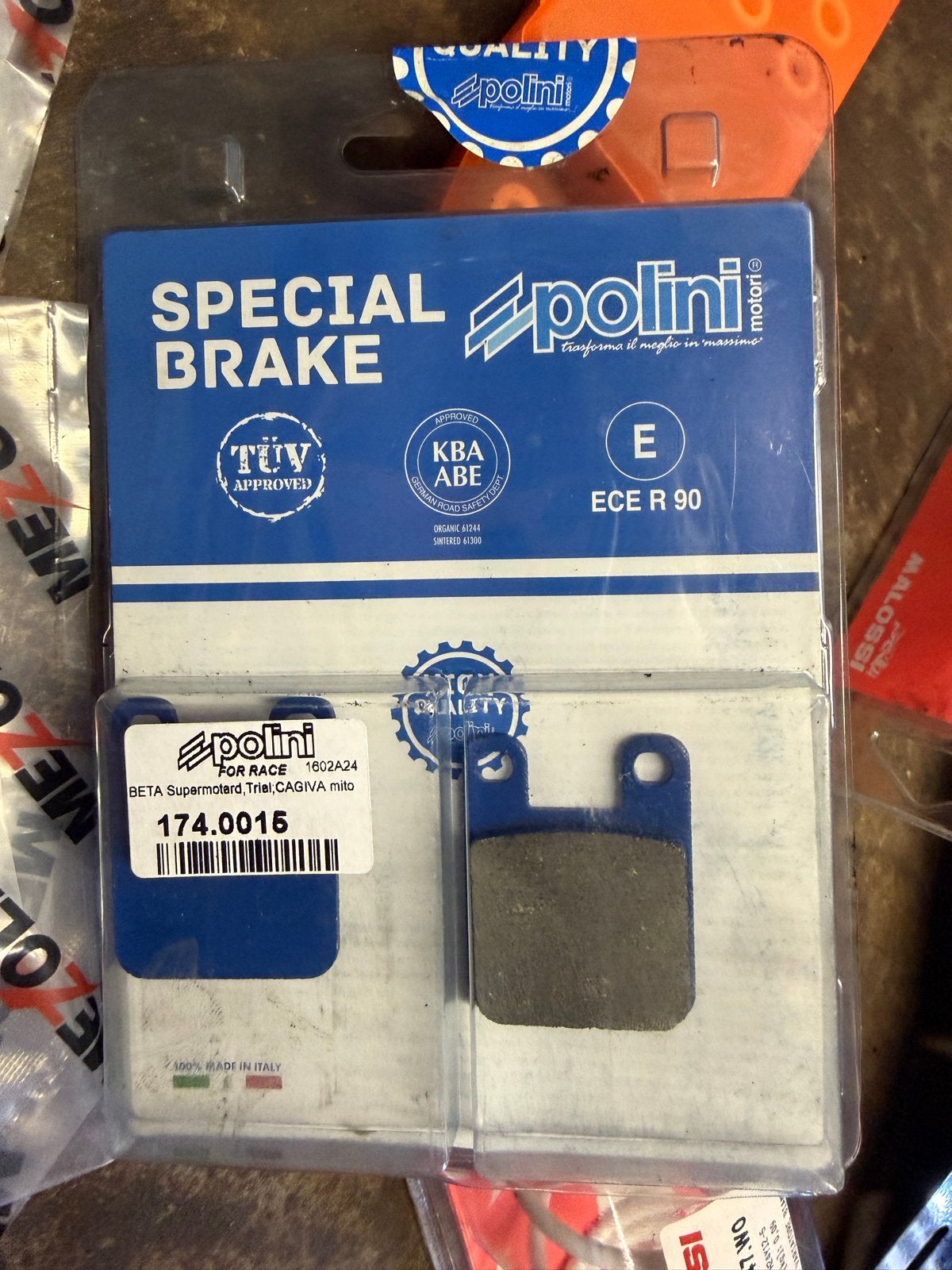 Polini Special Brake Remblokken - Nieuw, Ophalen of Verzenden, Nieuw