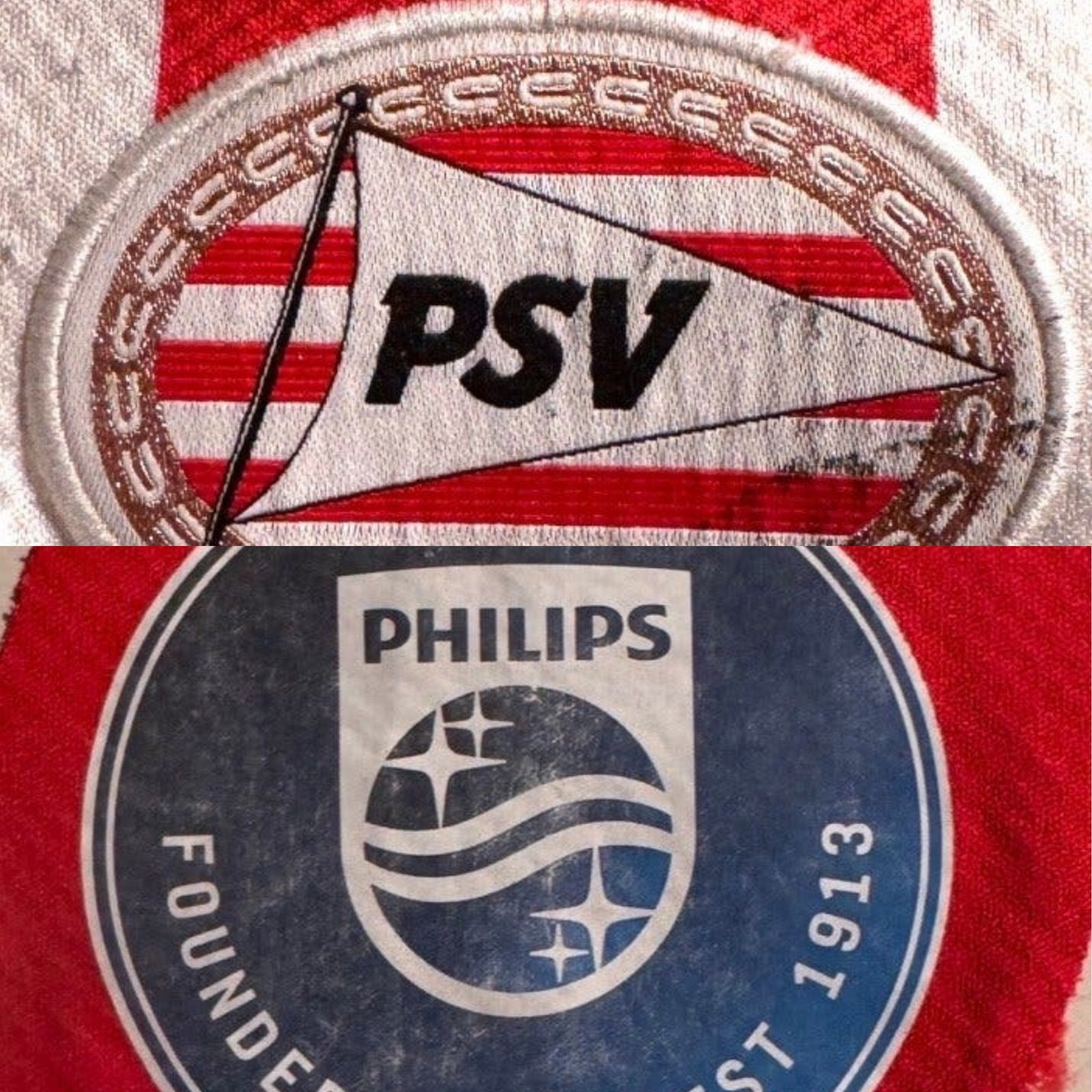 PSV Eindhoven Shirt Logo Patches - Uniek Verzamelaarsobject, Ophalen of Verzenden, Gebruikt, PSV, Overige typen
