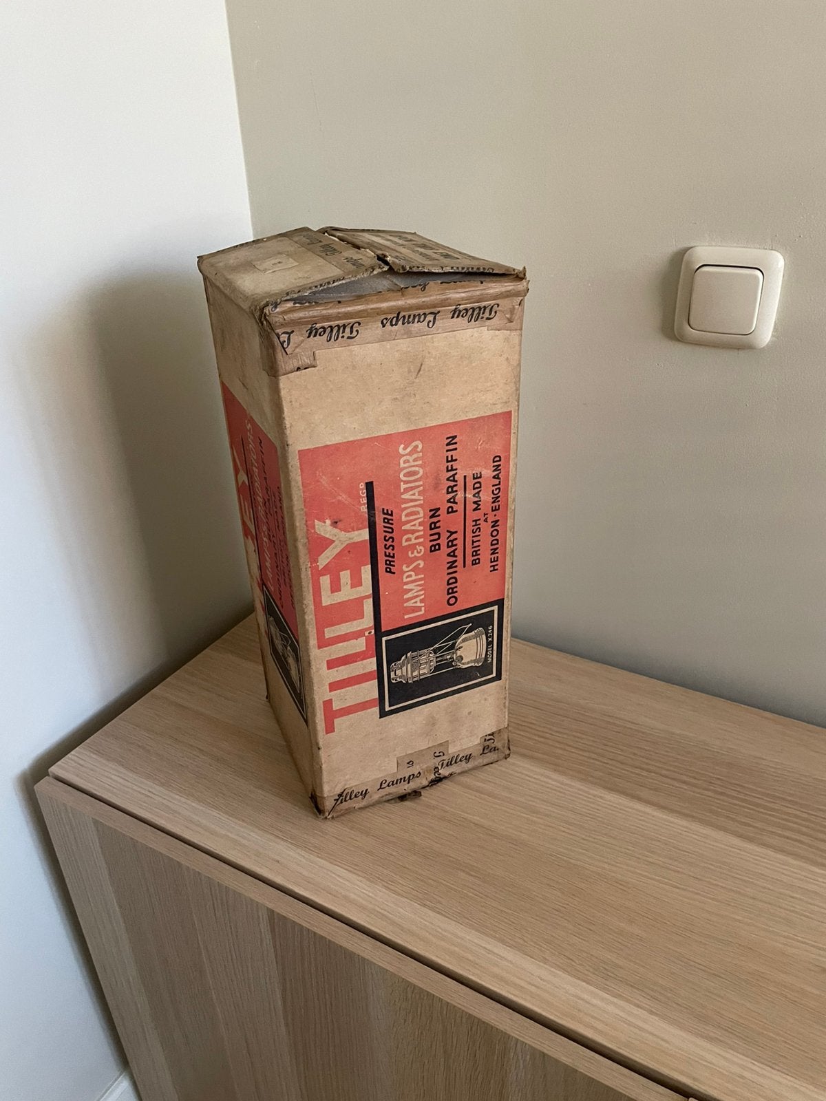 Tilley druklamp nieuw uniek, Ophalen, Zo goed als nieuw