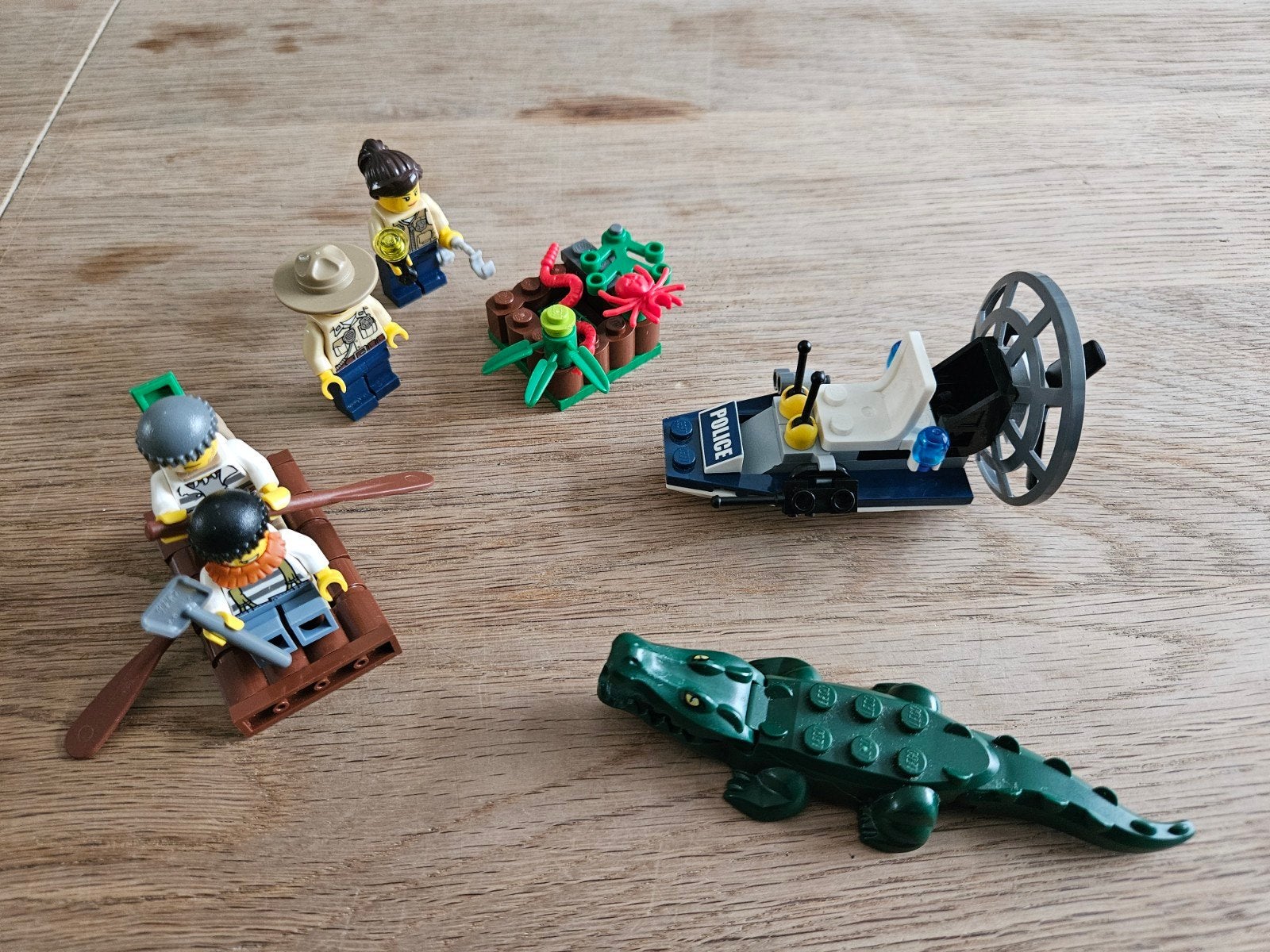 Lego City Moeraspolitie Startset #60066, Kinderen en Baby's, Speelgoed | Duplo en Lego, City, Lego, Zo goed als nieuw, Complete set