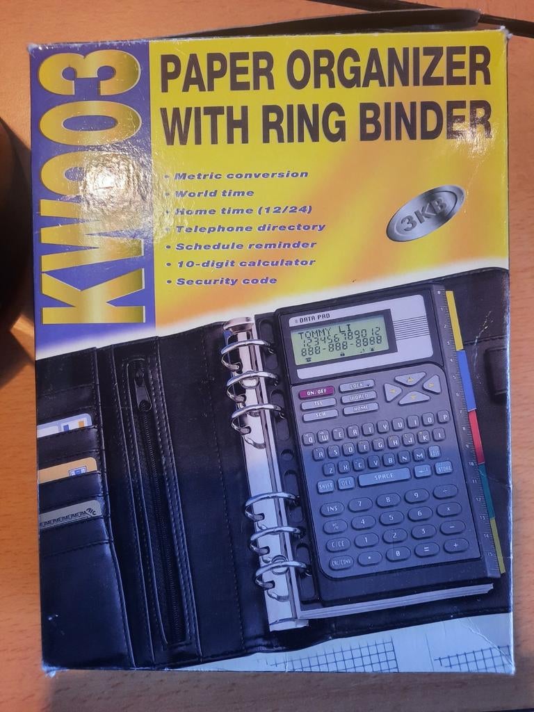 Digitale agenda / databank. Nieuw. Inclusief rekenmachine., Ophalen, Nieuw