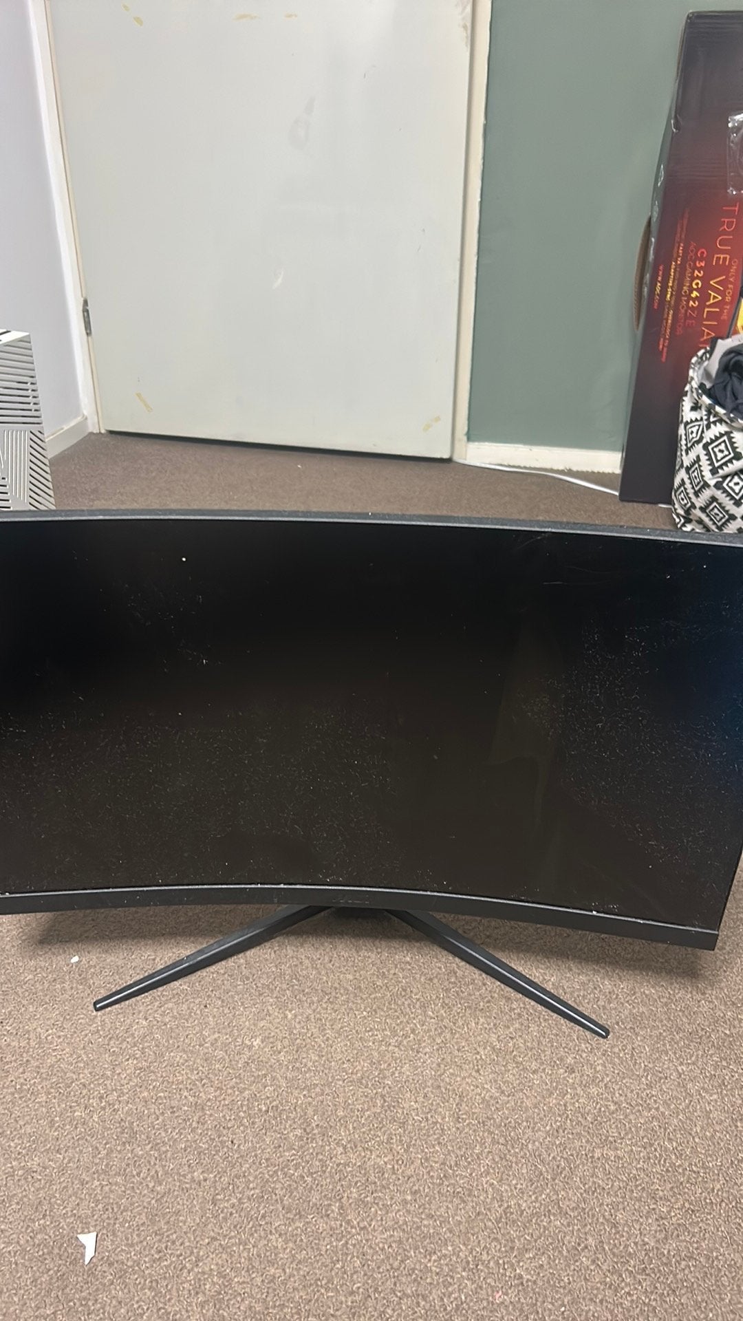 Msi 27 inch curved 240hz gaming monitor, 50 Hz, Zo goed als nieuw, 100 cm of meer, Ophalen