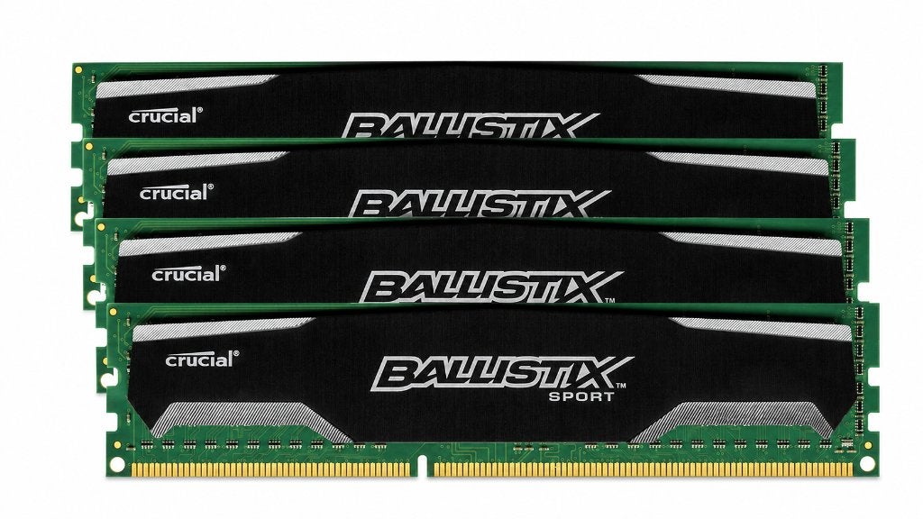 12GB Crucial Ballistix Sport DDR3 RAM , 1600MHz CL9, Computers en Software, RAM geheugen, DDR3, Ophalen of Verzenden, Zo goed als nieuw