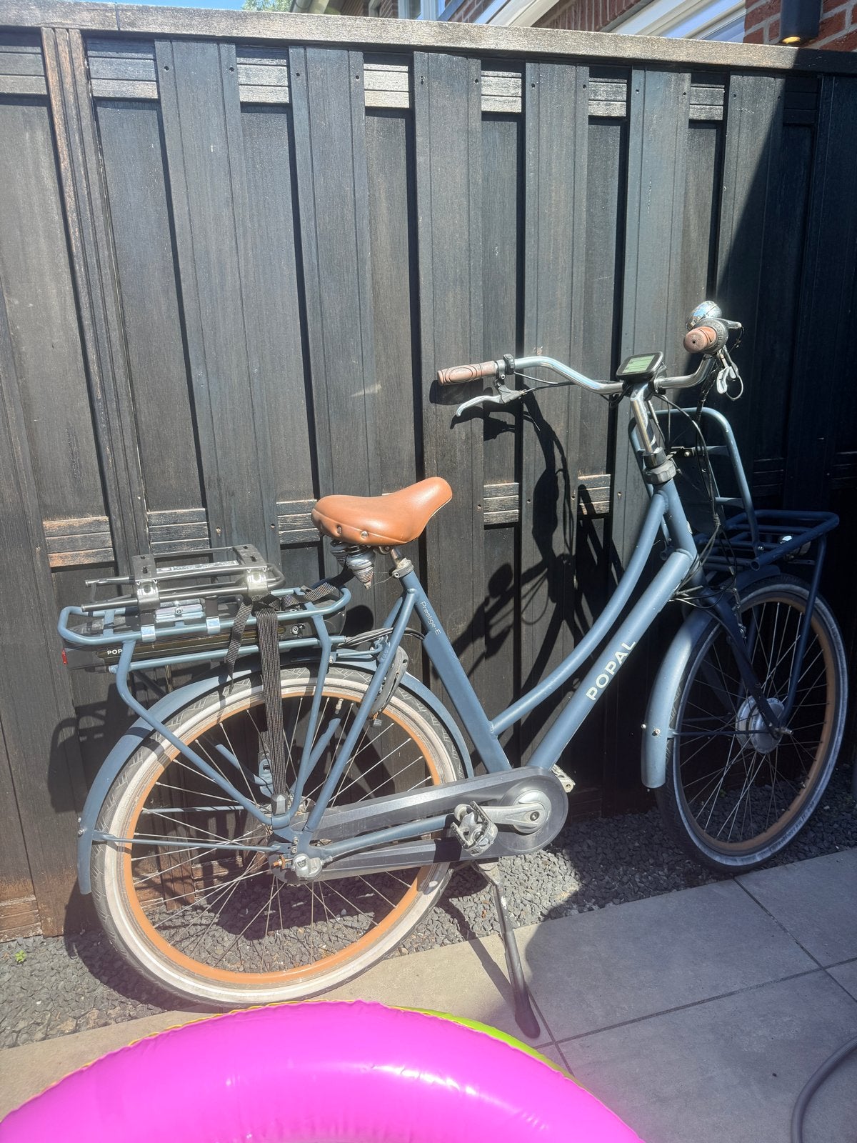 Popal E-bike met mankement aan achterwiel, Ophalen of Verzenden, Gebruikt, Minder dan 30 km per accu, Overige merken