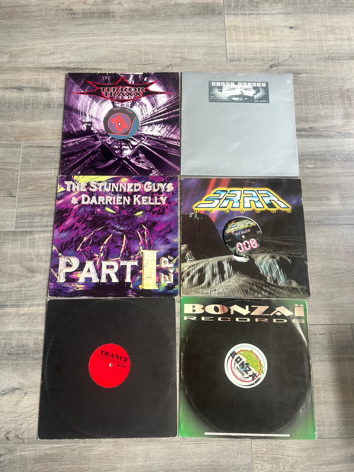 Hardcore/Gabber Vinyl Collectie - 6 platen, LP, Gebruikt, Hardcore, Originele persing