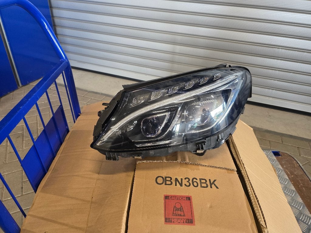 Mercedes-Benz C-Klasse W205 koplamp Links V, Auto-onderdelen, Ophalen, Gebruikt, Mercedes-Benz