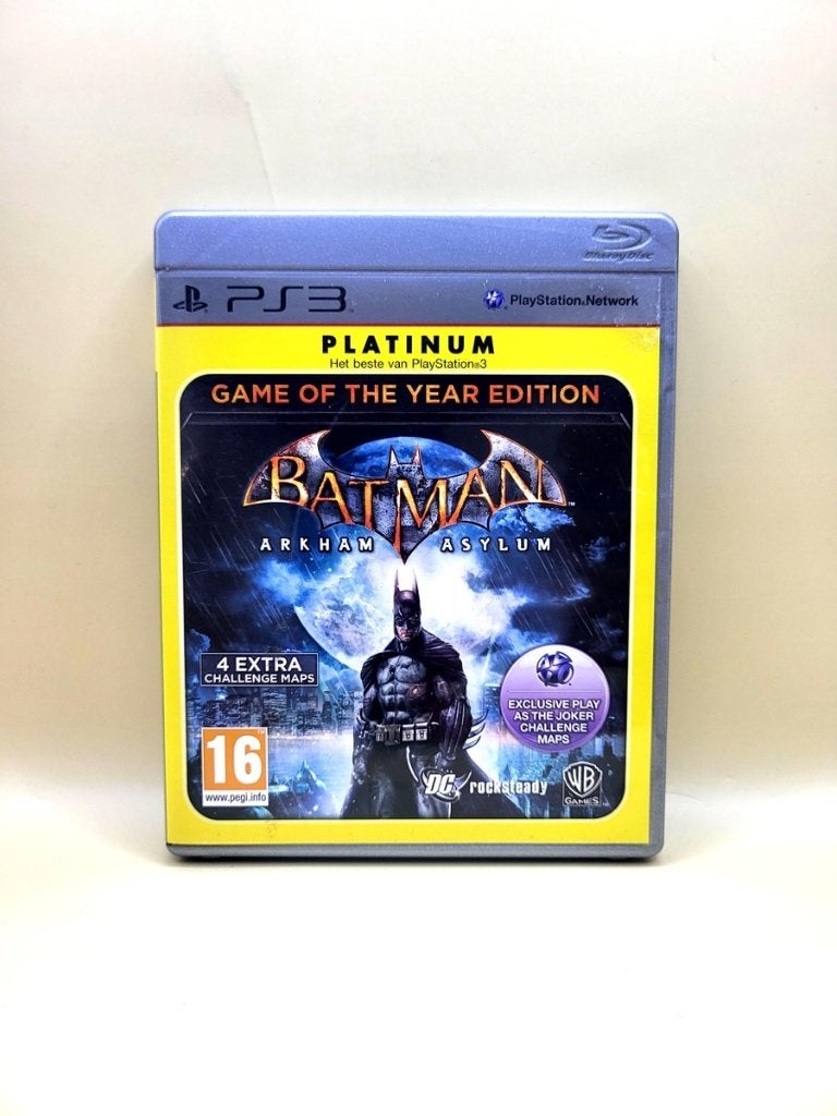 Batman Arkham Asylum Game of the Year Edition Platinum - PS3, Avontuur en Actie, 1 speler, Sony support, Taurusavenue 16 Hoofddorp