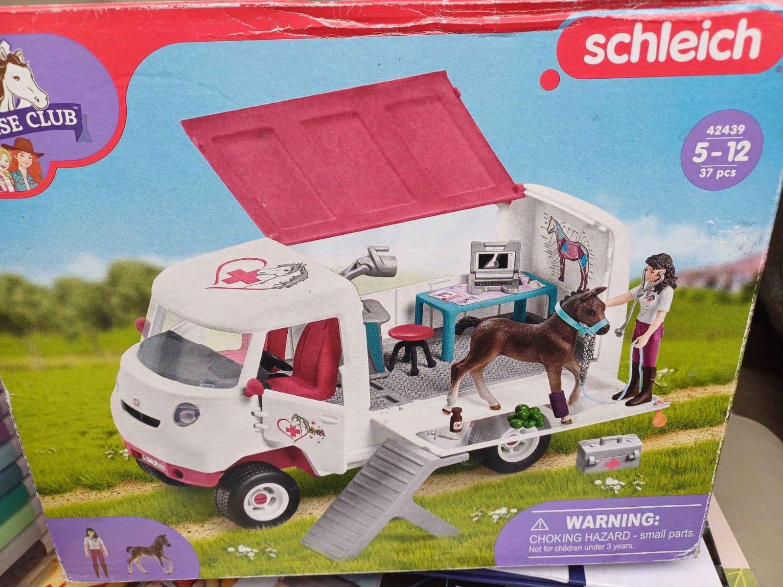 Schleich dieren ambulance, Ophalen of Verzenden, Zo goed als nieuw