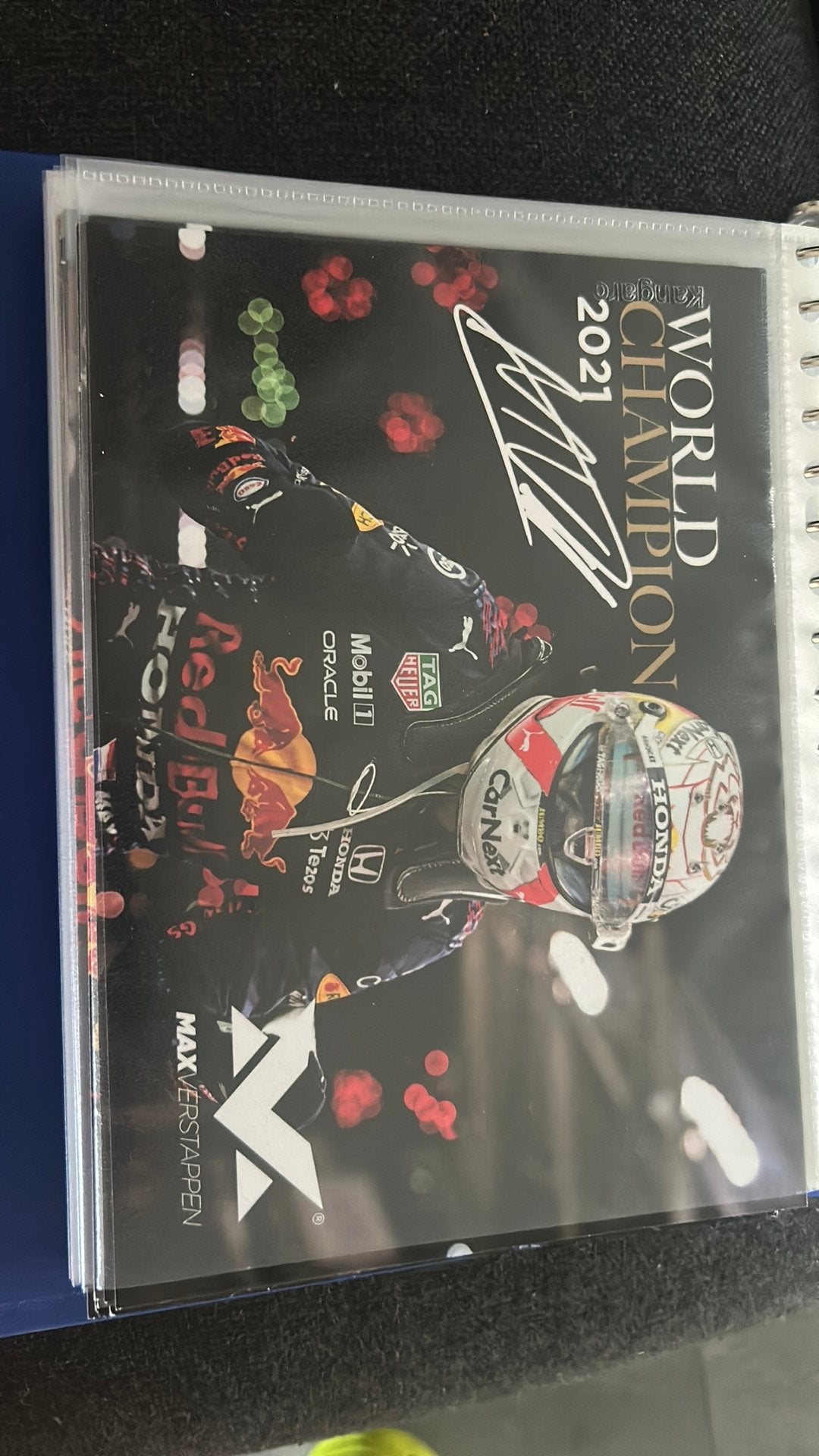 Max Verstappen webshop kaarten, Ophalen, Zo goed als nieuw, Formule 1