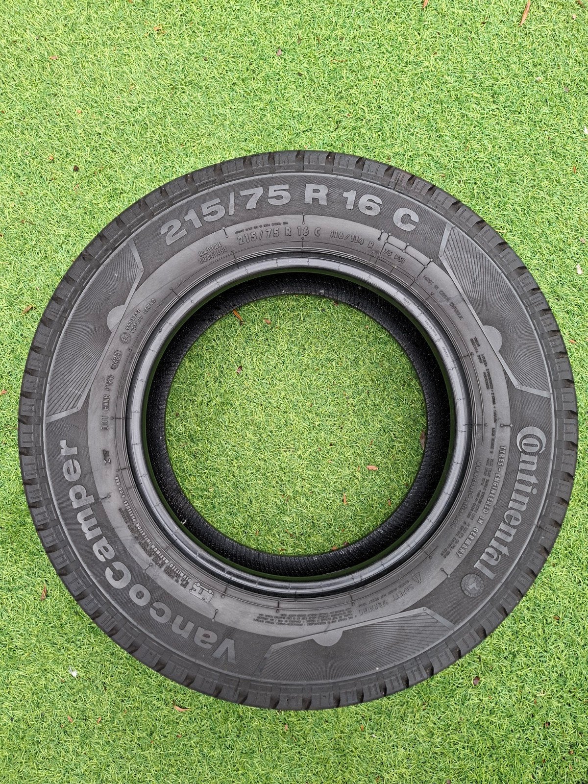 Continental VancoCamper 215/75 R16 C Camperband, Ophalen, Gebruikt