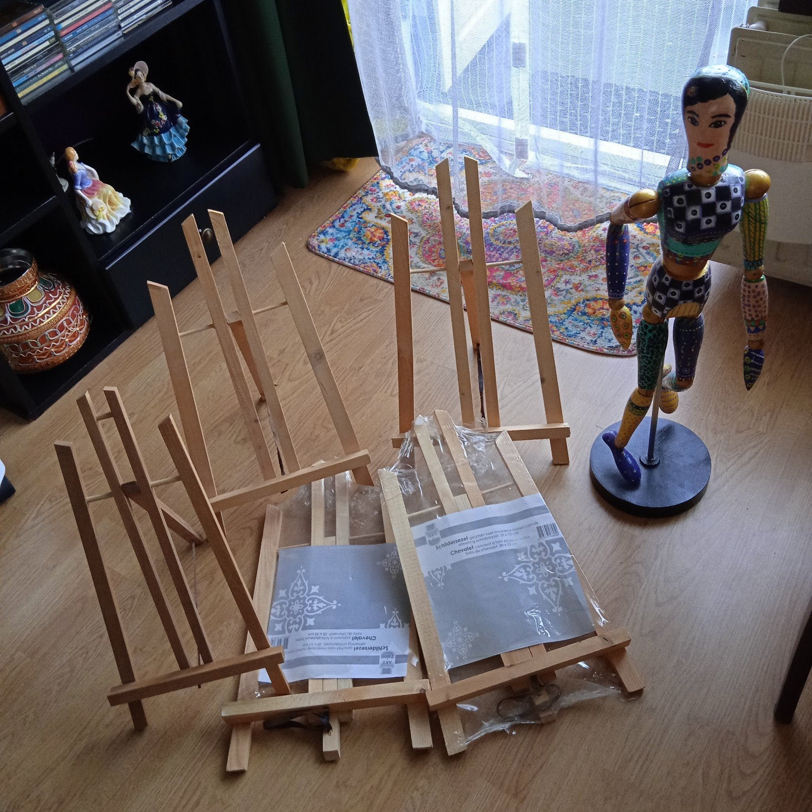 Set tafel schilderezels (28 x 53 cm), Ophalen of Verzenden, Nieuw