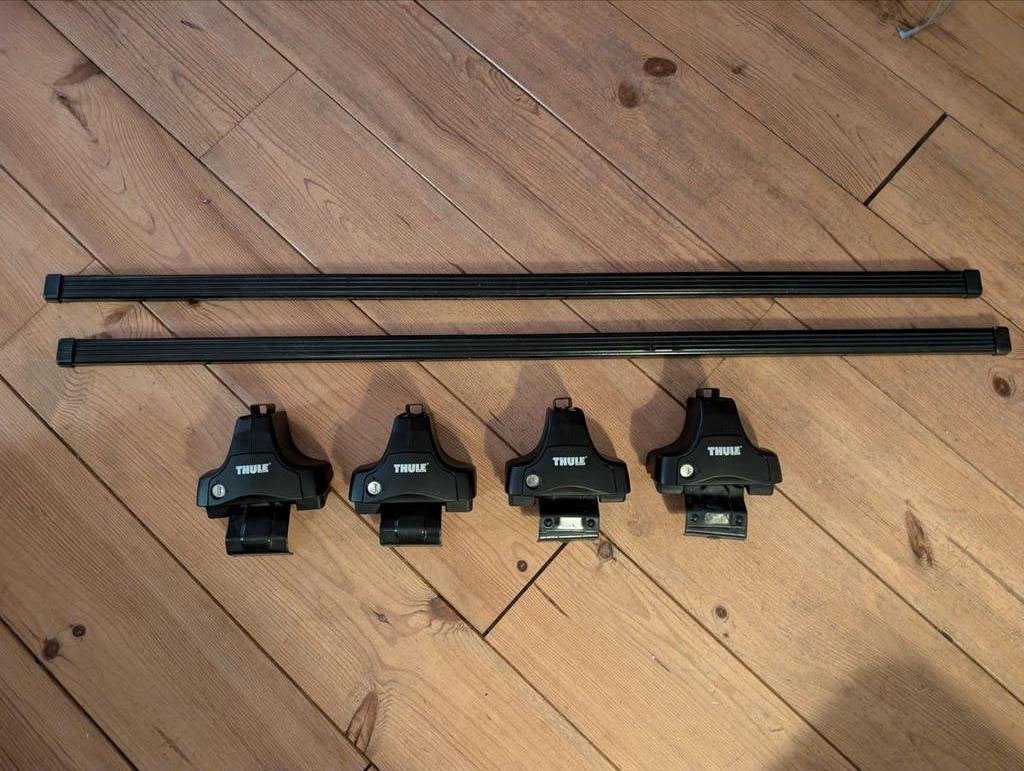 Thule rapid system 754 dakdragers met kitset 1354, Auto diversen, Dakdragers, Ophalen of Verzenden, Gebruikt