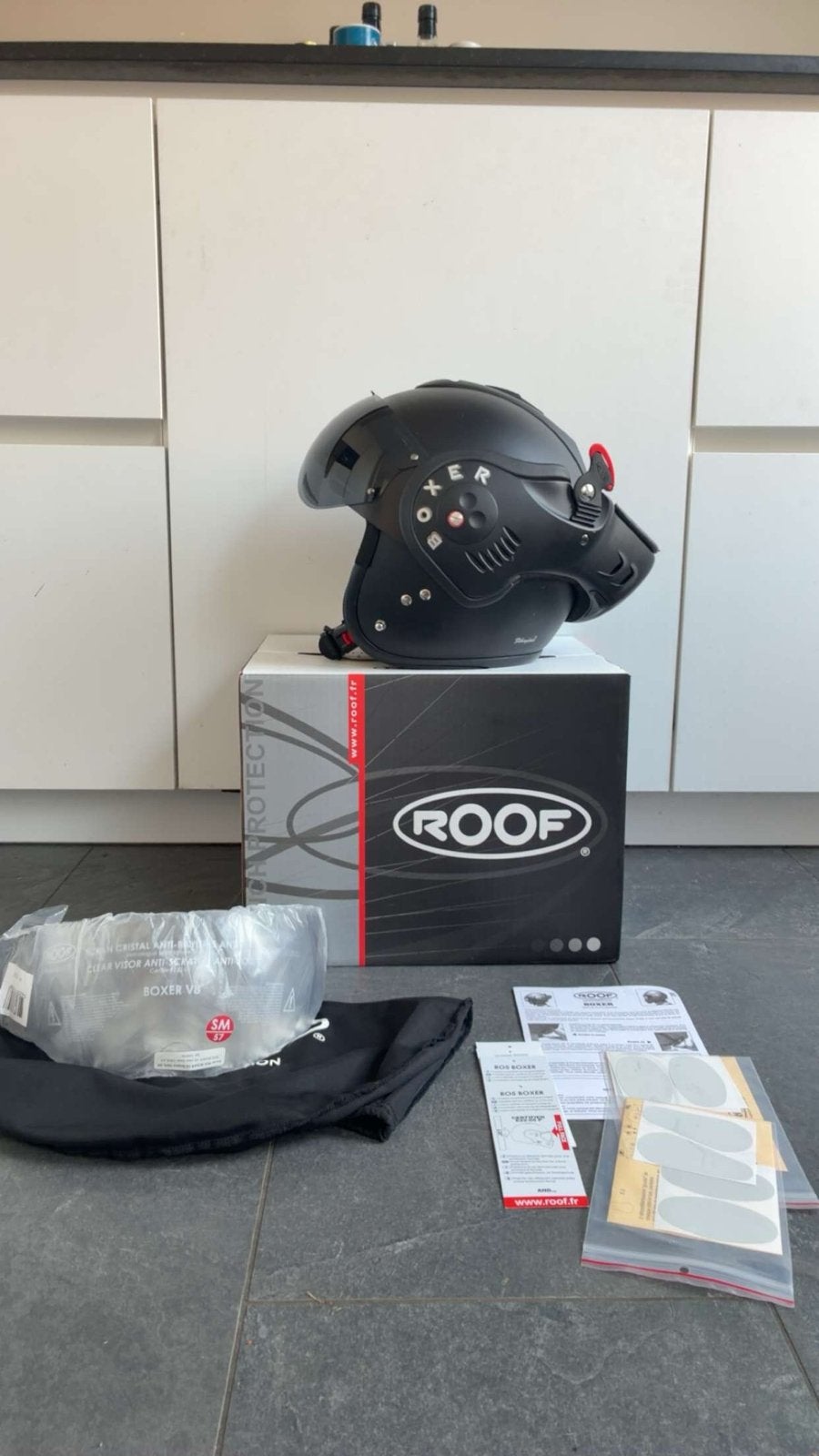 Roof Boxer V8 Systeemhelm - Maat S/M, Overige merken, Systeemhelm, Heren, Ophalen of Verzenden