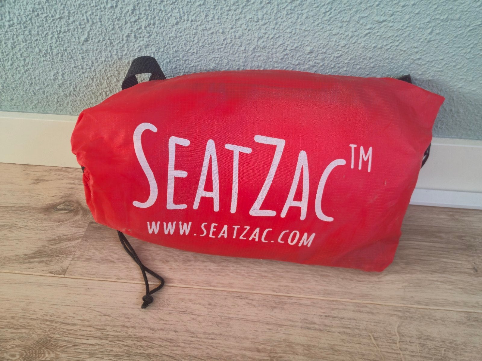 SeatZac - Zitzak - Rood - Nooit gebruikt, Ophalen of Verzenden, Zo goed als nieuw, Rood, Zitzak