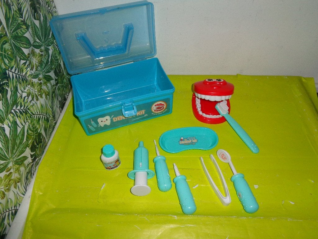 TANDARTS SPEELSET €1,50!, Ophalen, Gebruikt, Ontdekken