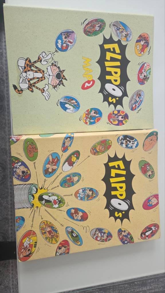 Flippo map 1 en 2 (niet compleet), Verzamelen, Flippo's, Ophalen of Verzenden, Losse flippo's