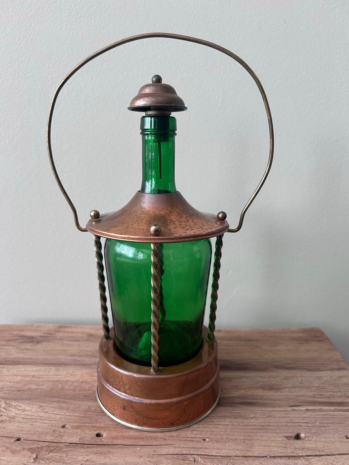 Vintage Reuge Muziekfles / Muziekdoos-lantaarn (Jaren '50/'6, Ophalen