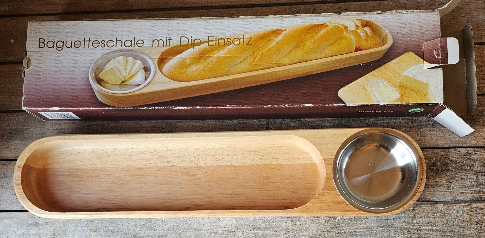 Stokbrood schaal, Snij-/serveerplank, Ophalen of Verzenden, Nieuw, Hout