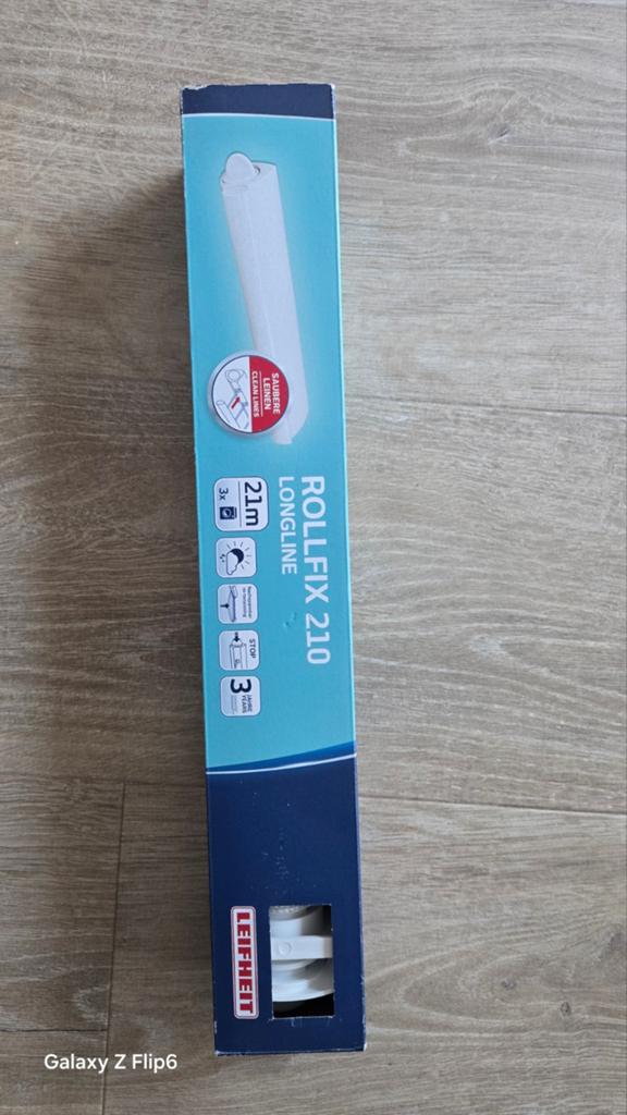 Leifheit Rollfix 210 Longline Waslijn - 21m, Ophalen of Verzenden, Nieuw