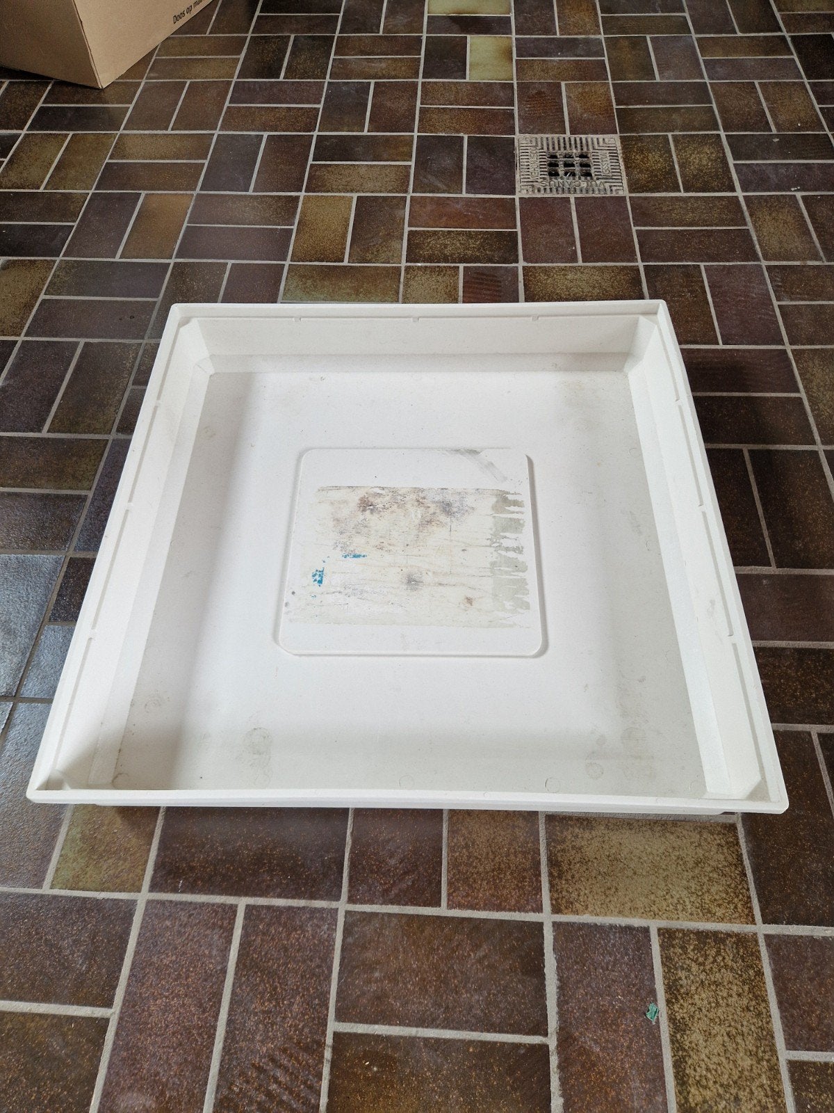 Wasmachine opvangbak / lekbak, Ophalen, Gebruikt