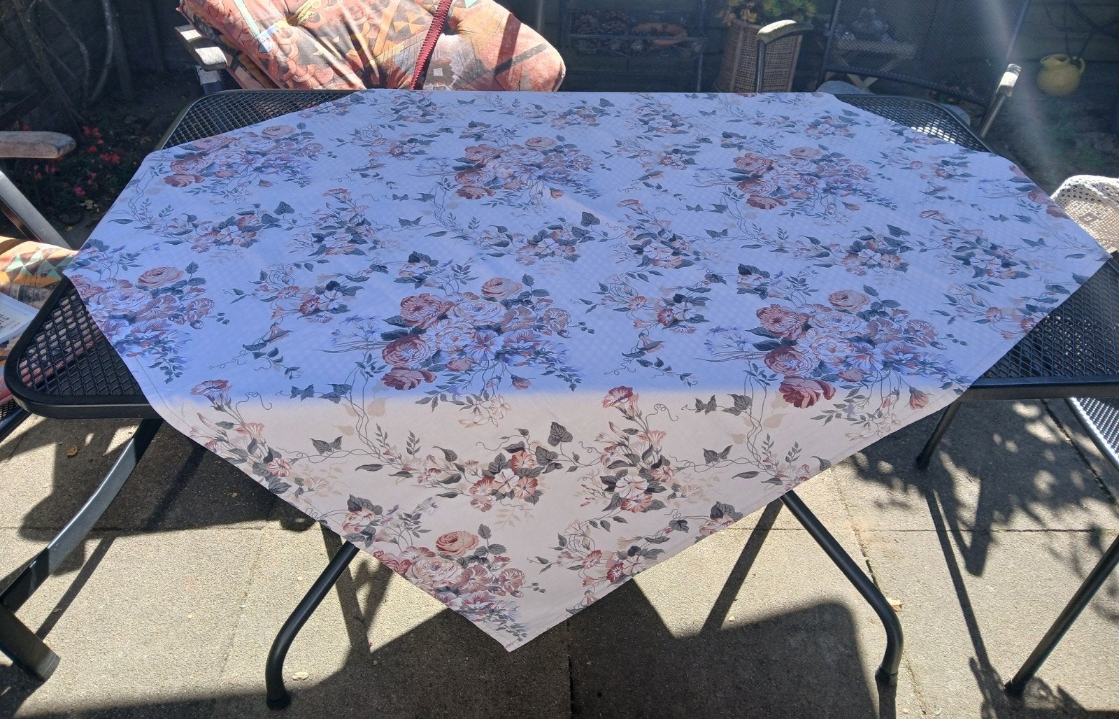 Lief tafelkleed  bloemen, Ophalen of Verzenden, Zo goed als nieuw, Rechthoek