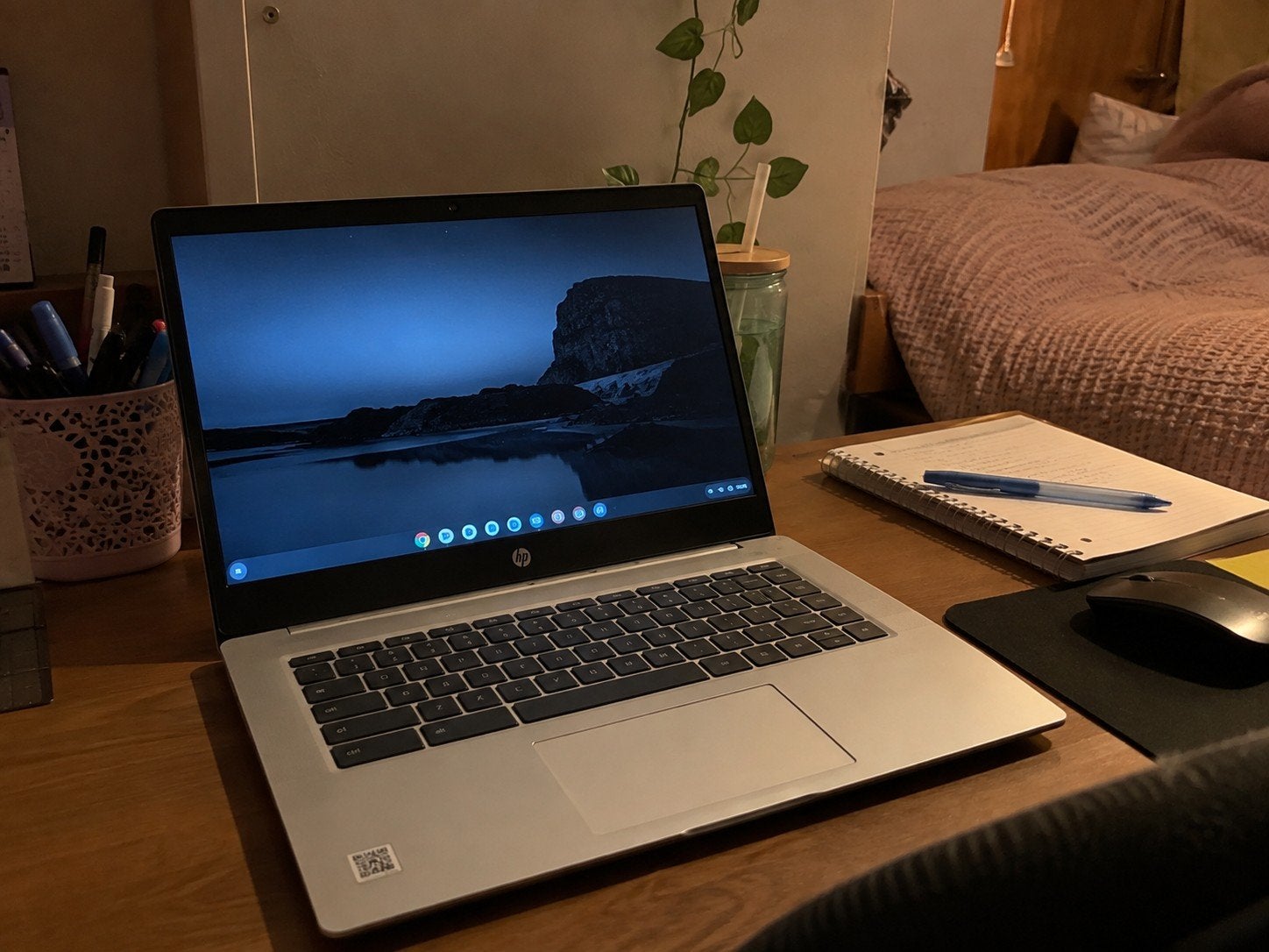 HP Chromebook 14a - Zo goed als nieuw met originele oplader, Computers en Software, Ophalen, 14 inch, 4 GB of minder, 64 GB