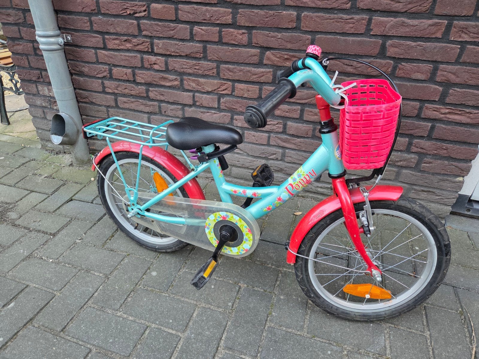 Poppy kinderfiets 16 inch - klaar voor een tweede ronde!, Ophalen, Gebruikt, 16 tot 20 inch, Poppy