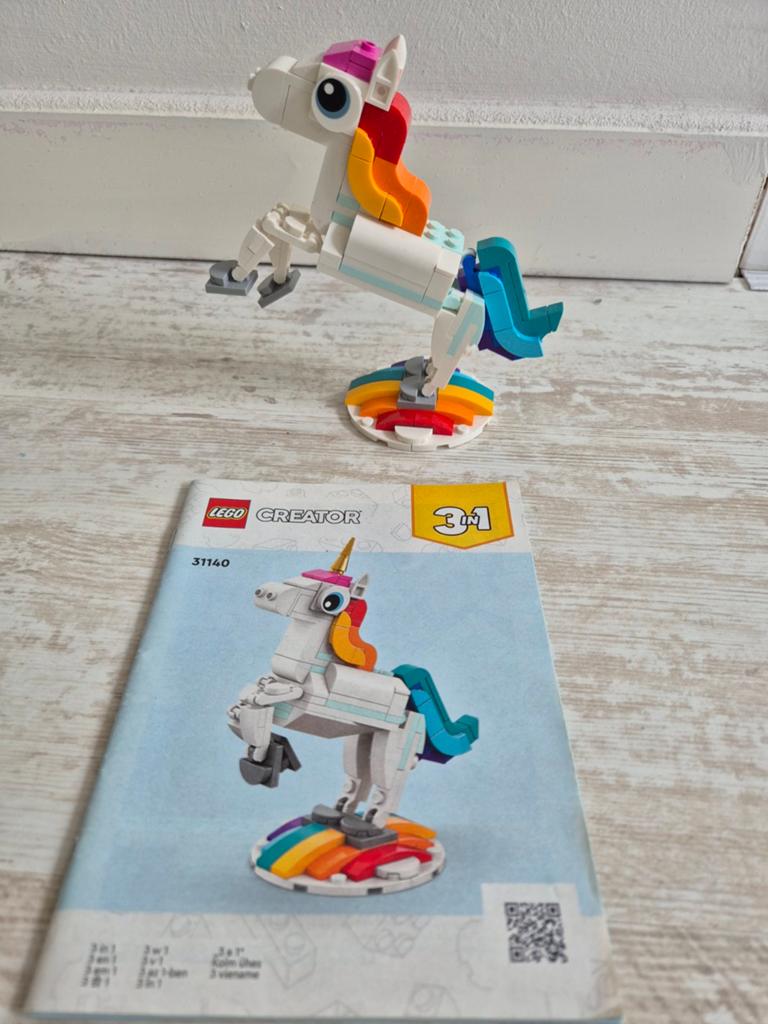 Lego Creator 31140 Magische Eenhoorn 3-in-1 set, Ophalen, Lego