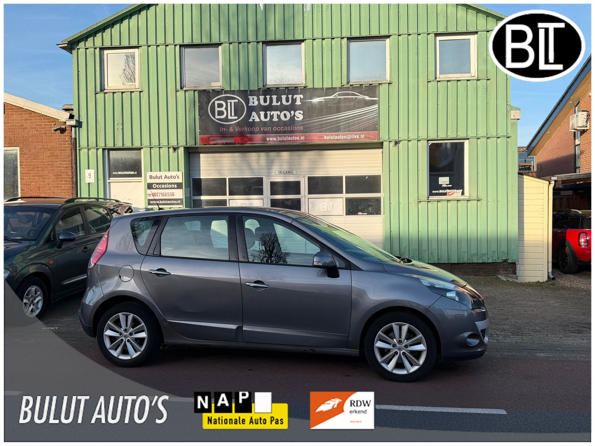 Renault Scénic 2.0 Dynamique AUTOMAAT, Auto's, Renault, Gebruikt, 4 cilinders, Origineel Nederlands, Parkeersensor