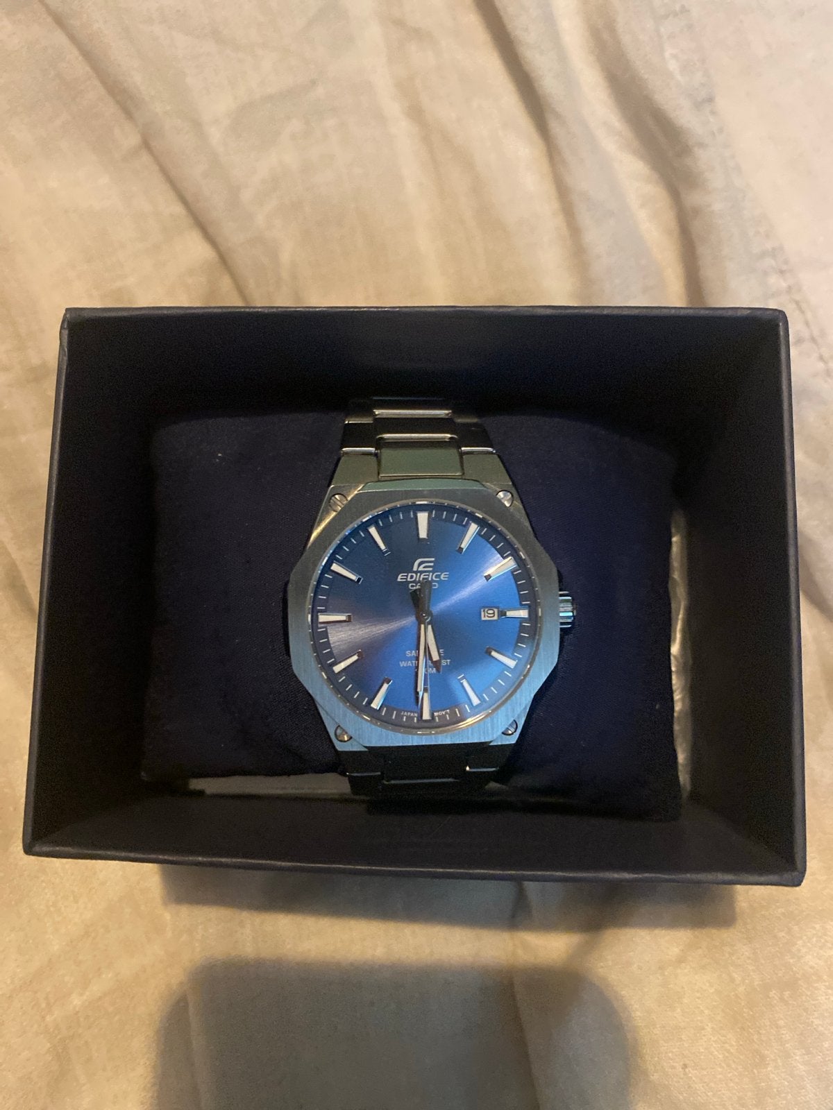 Casio Edifice Herenhorloge - Stijlvol en Robuust, Ophalen of Verzenden, Zo goed als nieuw, Staal, Polshorloge