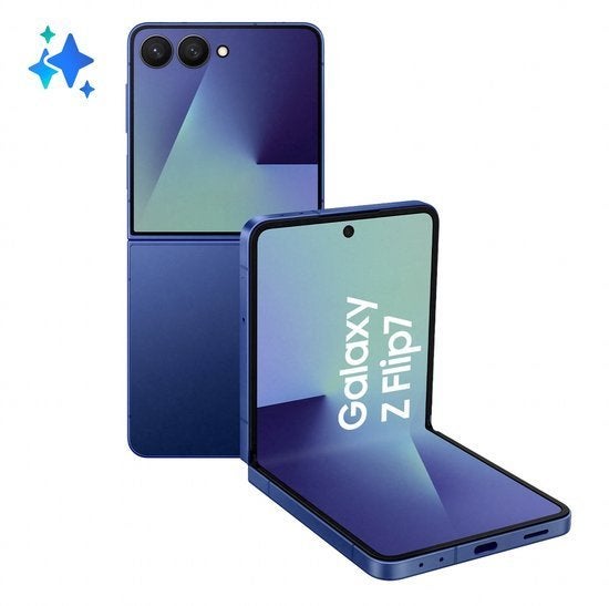 Samsung Galaxy Z Flip7 – 256GB – Blue shadow NIUEW, Telecommunicatie, Mobiele telefoons | Samsung, Blauw, Touchscreen, Nieuw, Ophalen of Verzenden