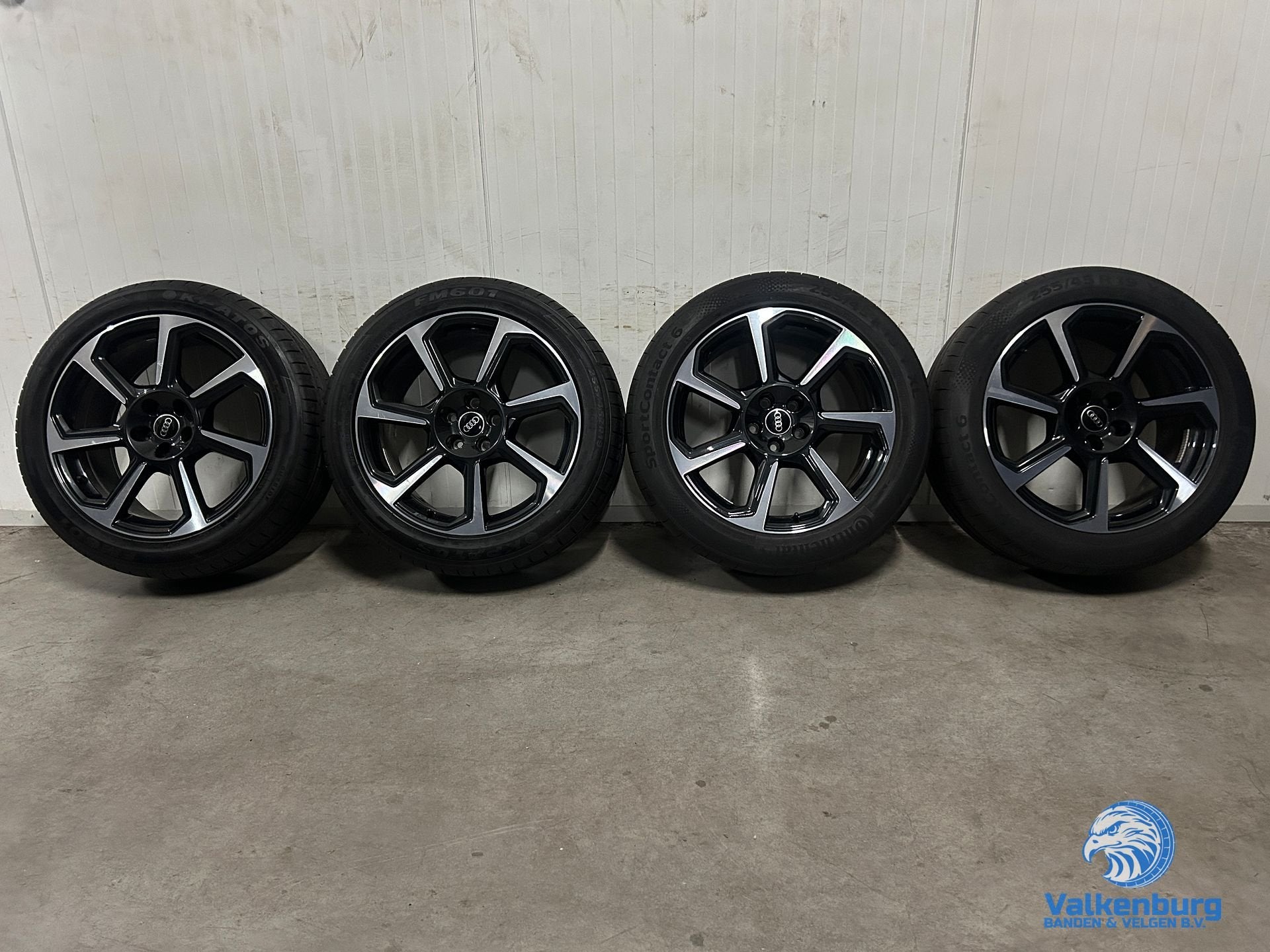 6-7mm! Originele Audi Q3 SQ3 F3 83A Audi Sport 19 inch zwart, Auto-onderdelen, 19 inch, Gebruikt, 255 mm, -