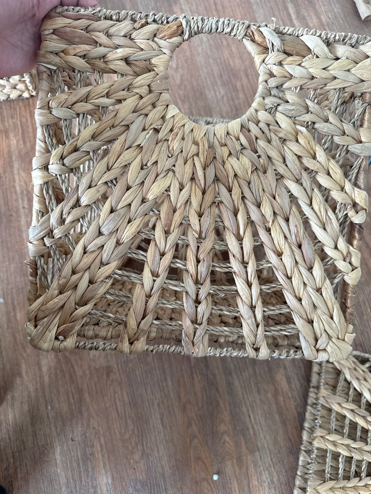IKEA Lustigkurre manden 6 stuks, Ophalen, Gevlochten, Mand, Zo goed als nieuw