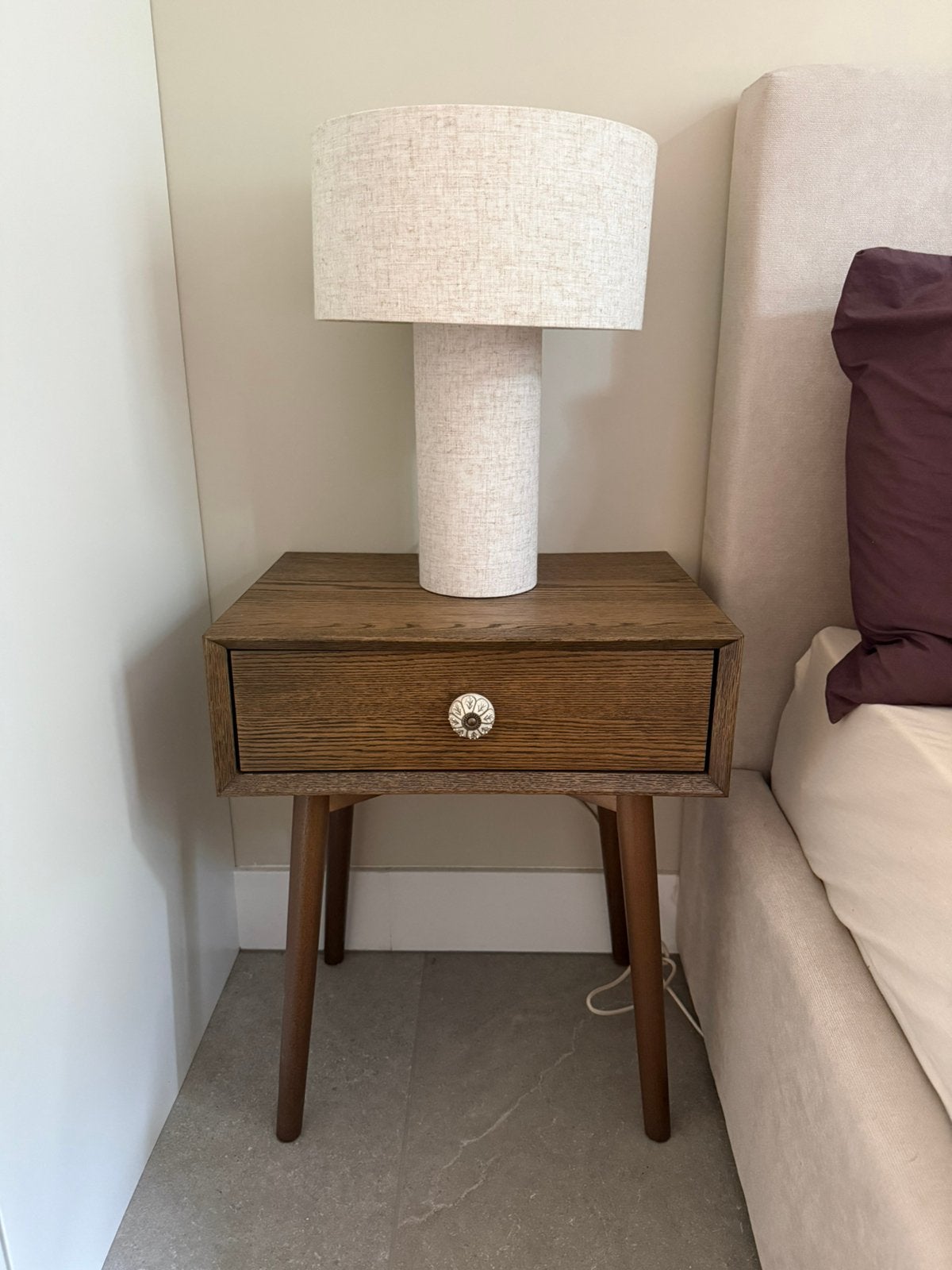 Nachtkastjes 2 stuks, Ophalen, Minder dan 45 cm, Zo goed als nieuw, Minder dan 55 cm