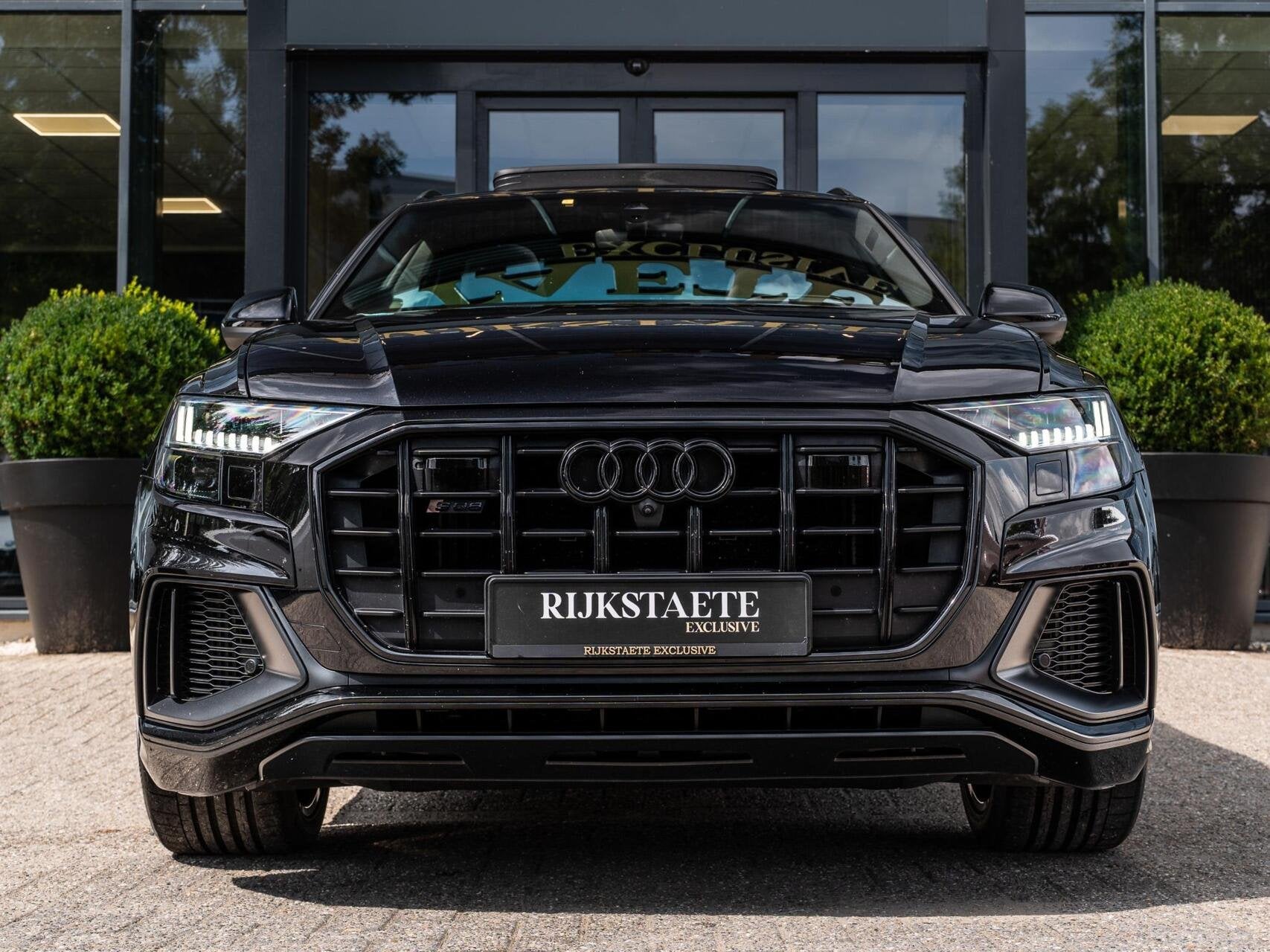 Audi SQ8 4.0 TDI Quattro|PANO|22''|B&O|LUCHTV.|360°|SFEERV., Auto's, Gebruikt, Met garantie (alle), Zwart, Leder