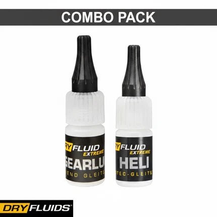 DryFluid Extreme Combo Pack – Heli & Gear Lube | 2x 10 ml, Hobby en Vrije tijd, Modelbouw | Radiografisch | Helikopters en Quadcopters