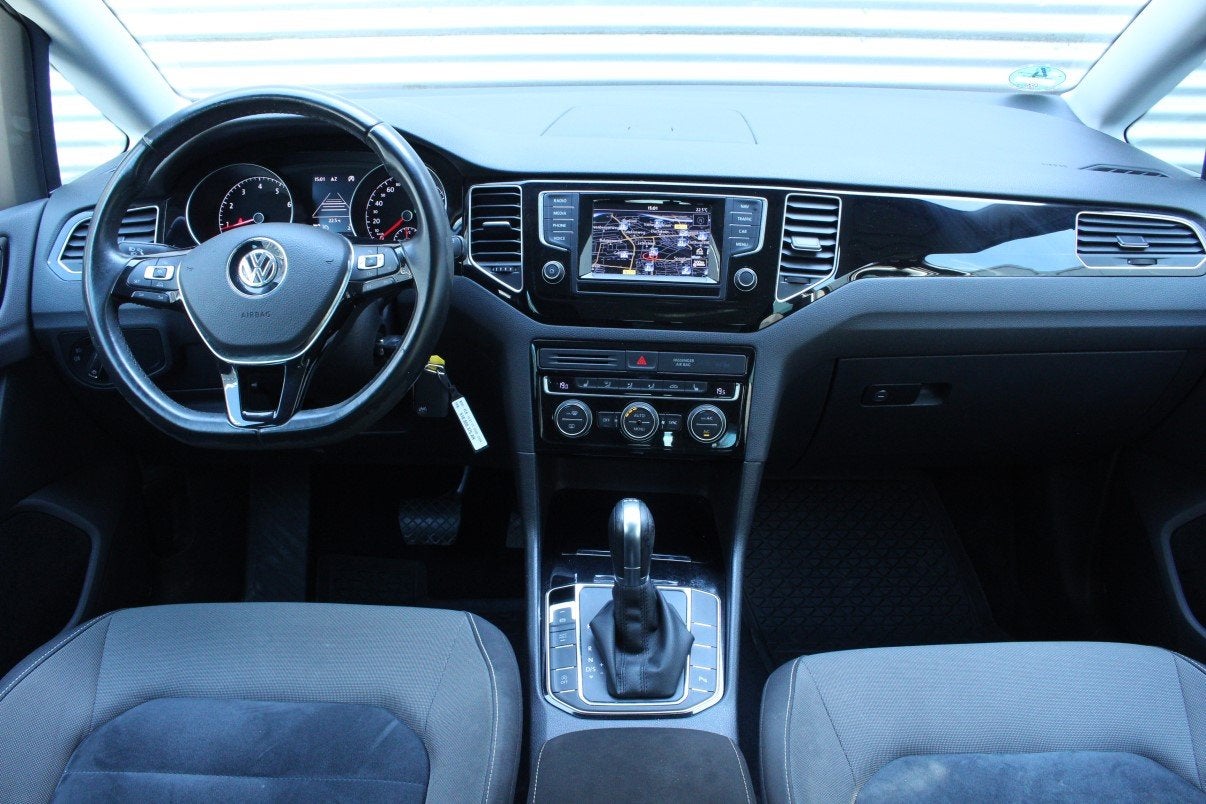 Volkswagen Golf Sportsvan 1.4 TSI DSG Highline 1eEIG ACC XEN, Gebruikt, Zwart, 4 cilinders, 1283 kg