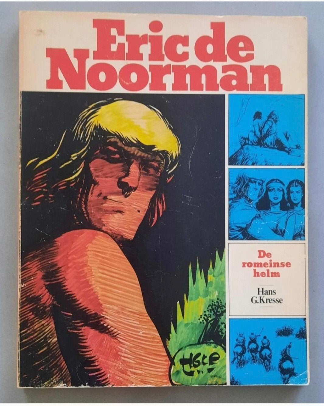 Eric de Noorman - De Romeinse helm, Eén stripboek, Ophalen of Verzenden, Gelezen, HANS G. KRESSE