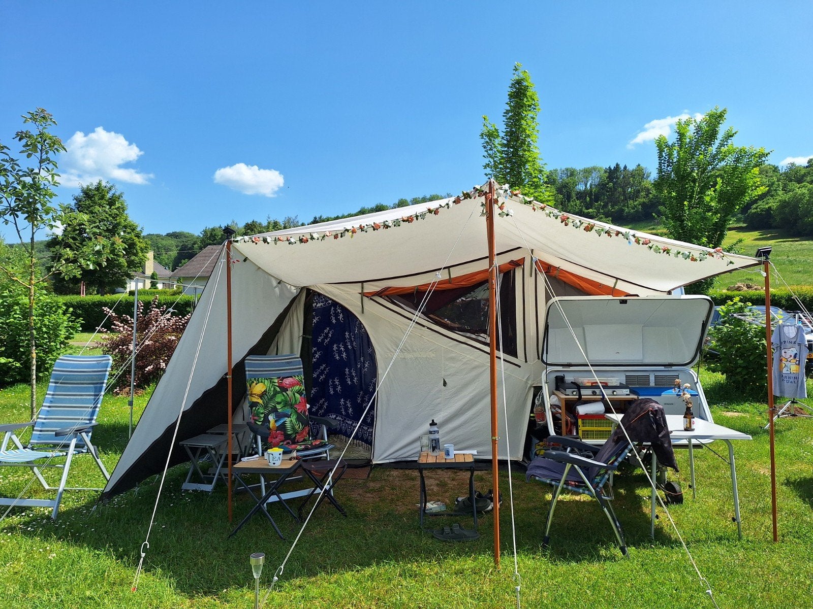 Holtkamper Cocoon XL +disselkeuken en fietsendrager, Ophalen, Tot en met 4