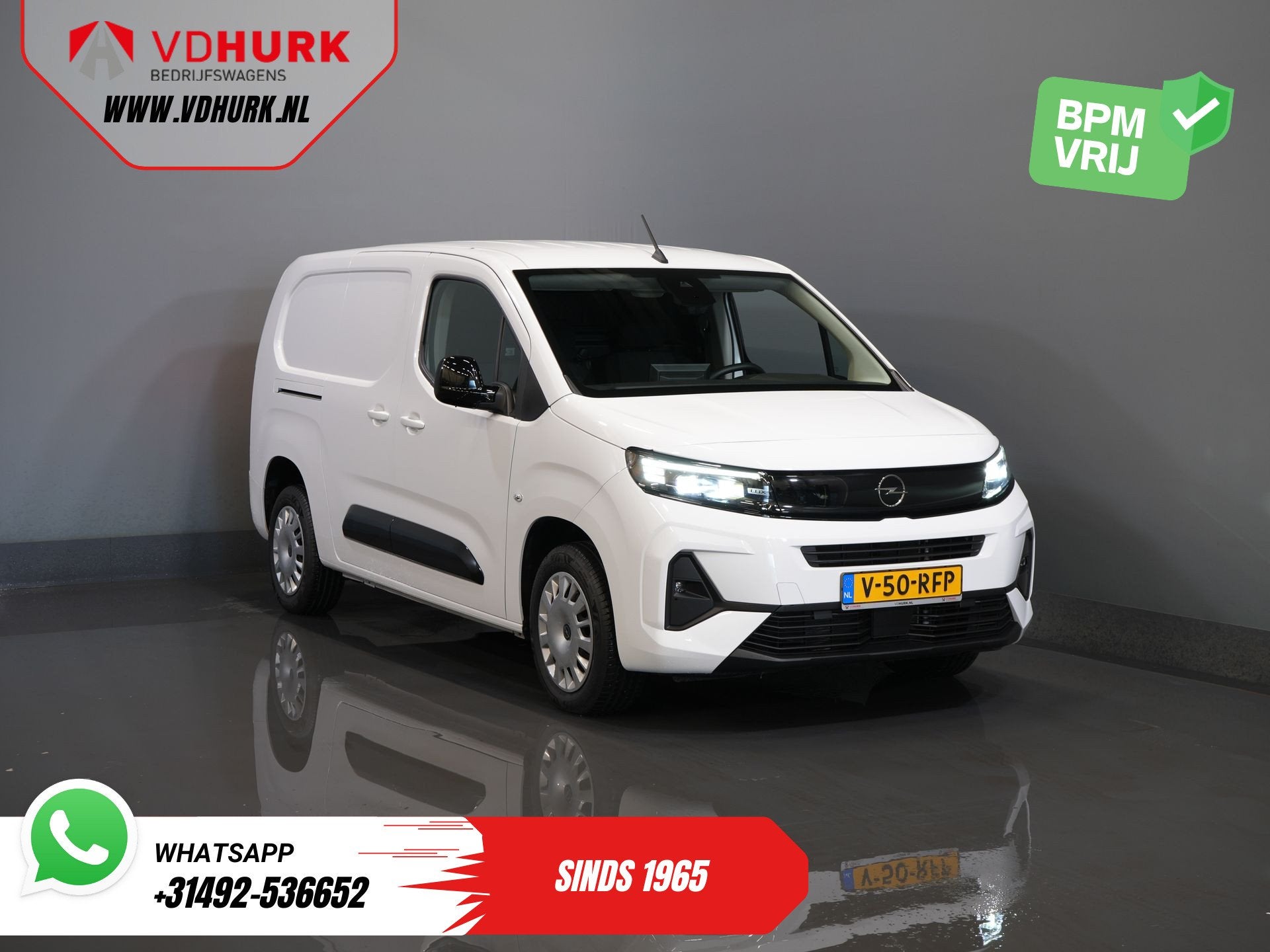 Opel Combo 1.5 HDi 100 pk L2 LED/ 3pers/ Stoelverw/ Stuurver, Auto's, Voorwielaandrijving, Gebruikt, 4 cilinders, Wit