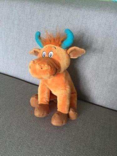 Dr. Seuss koe dr Brown koe cow knuffel pluche mooi, Verzenden, Gebruikt, Koe