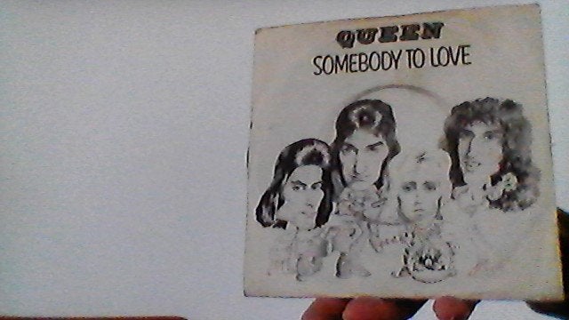 Queen jukebox single somebody to love  uit 1976, Cd's en Dvd's, Ophalen of Verzenden, Zo goed als nieuw, Pop