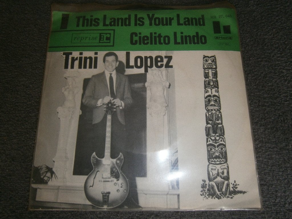 Trini Lopez – This Land Is Your Land / Cielito Lindo. 1963, Ophalen, Gebruikt, 7 inch, Single