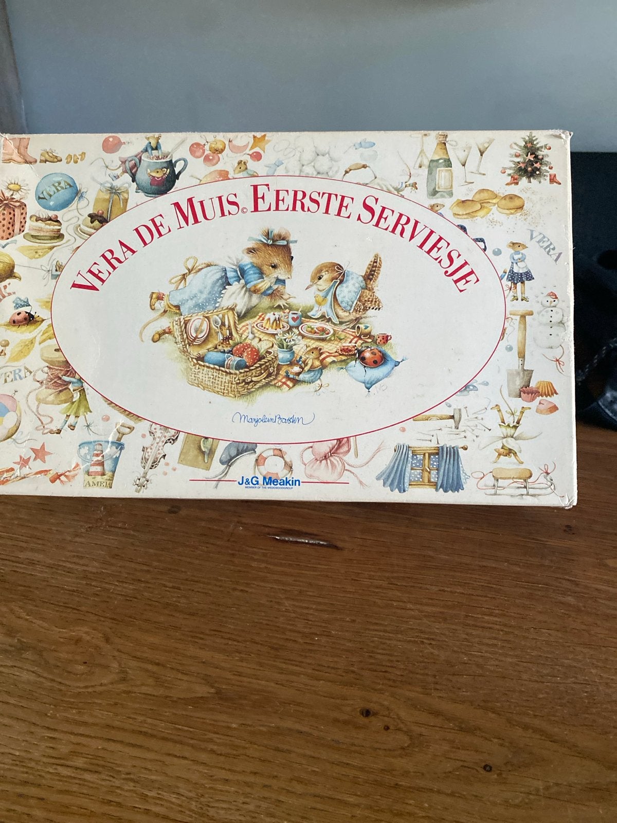 Marjolein Bastin Vera de Muis kinderservies Wedgewood, Ophalen of Verzenden, Zo goed als nieuw