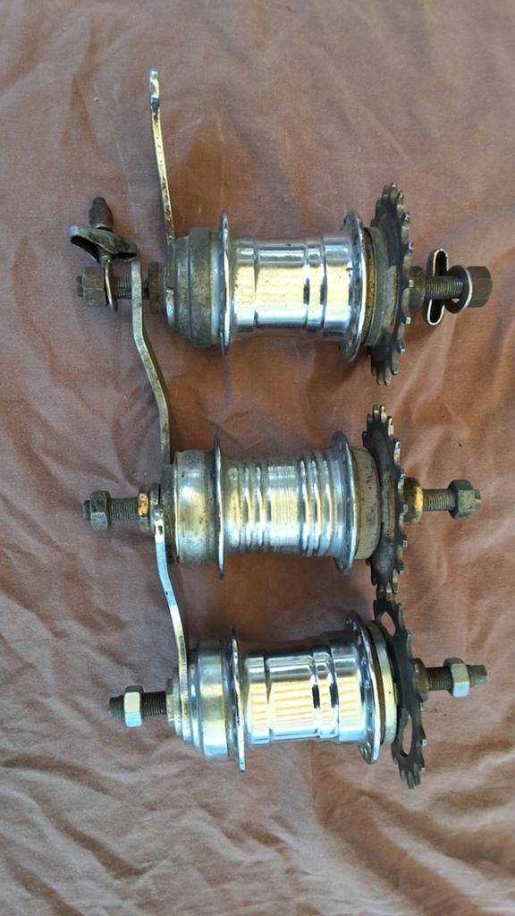 Te koop : 3 fietsachterassen, Ophalen